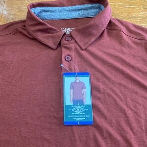 G.H. Bass & Co. Men's Burgundy Polo Shirt